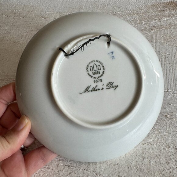 Vintage Mother’s Day 1975 Collector's Plate - Mors Dag Deer With Fawns - Picture 9 of 10